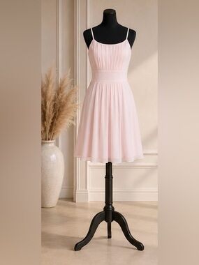 Petal pink Bridesmaids Special Occasion Formal Dress, size 10, NEW.